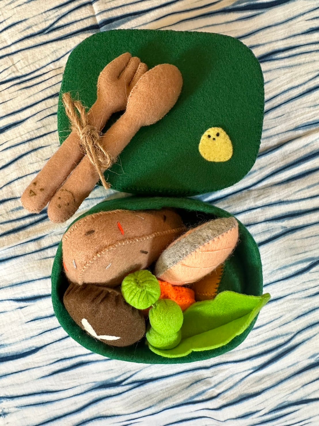 緑のお弁当箱