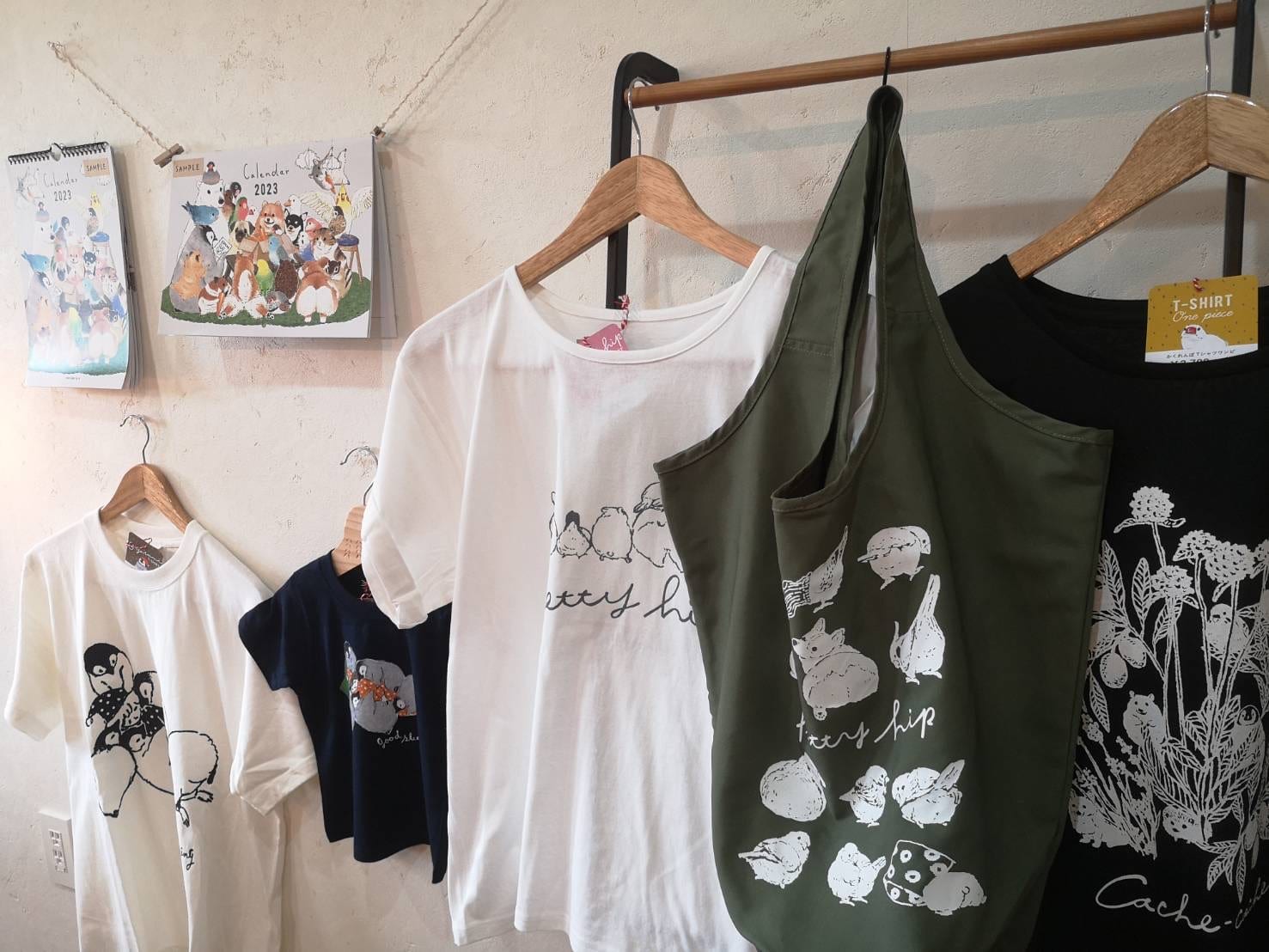 Tシャツやエコバッグ